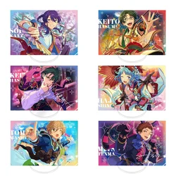 Loen Anime Store Ensemble Stars!! Wataru Hibiki Eichi Tenshouin Hokuto Hidaka Acrylic HD Figure Stand Fans Charm Gifts About15cm