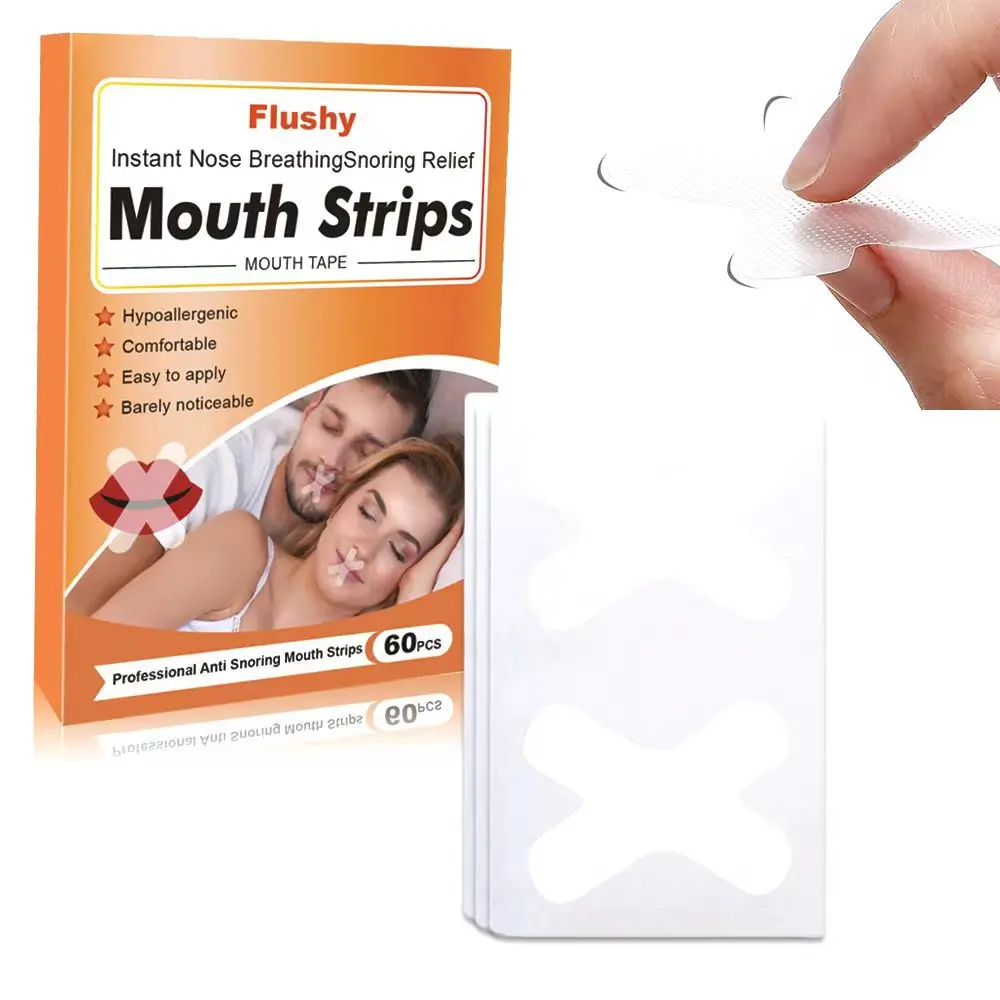 Sleep Strip Mouth Tape for Snoring for Better Less Mouth Breathing Improve Nighttime Improve Sleeping Quality Anti Snore Sticker