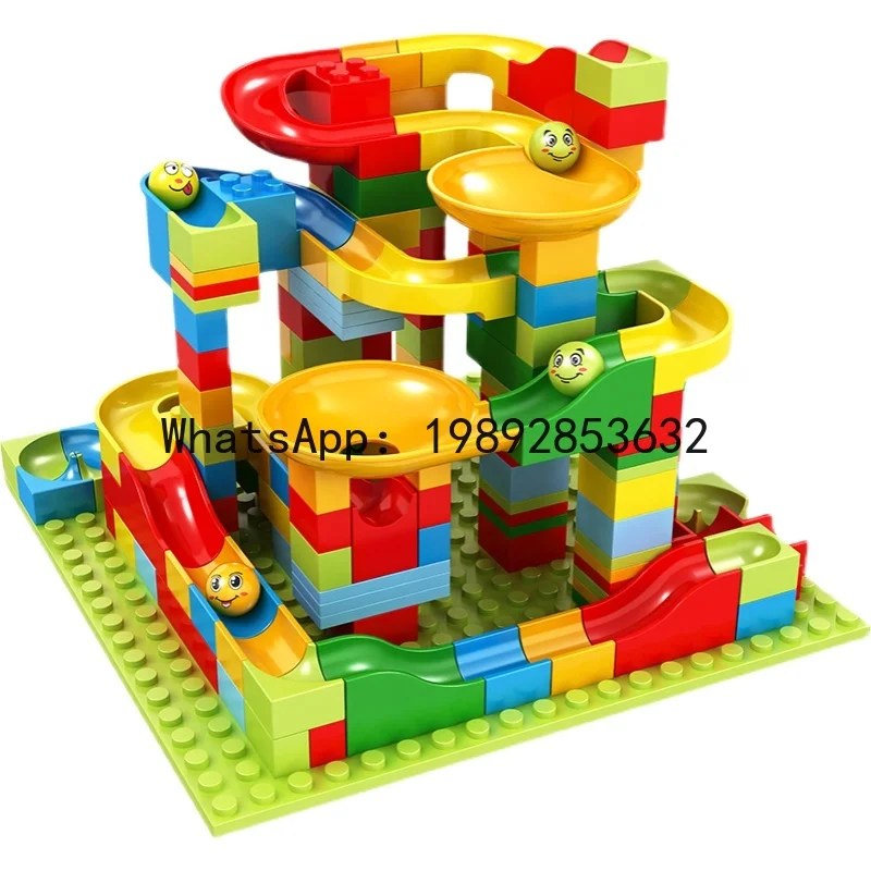 Blocks Toy Assembly Educational Multi-Functional Large and Small Particles Slide Enlightenment Intelligence Development