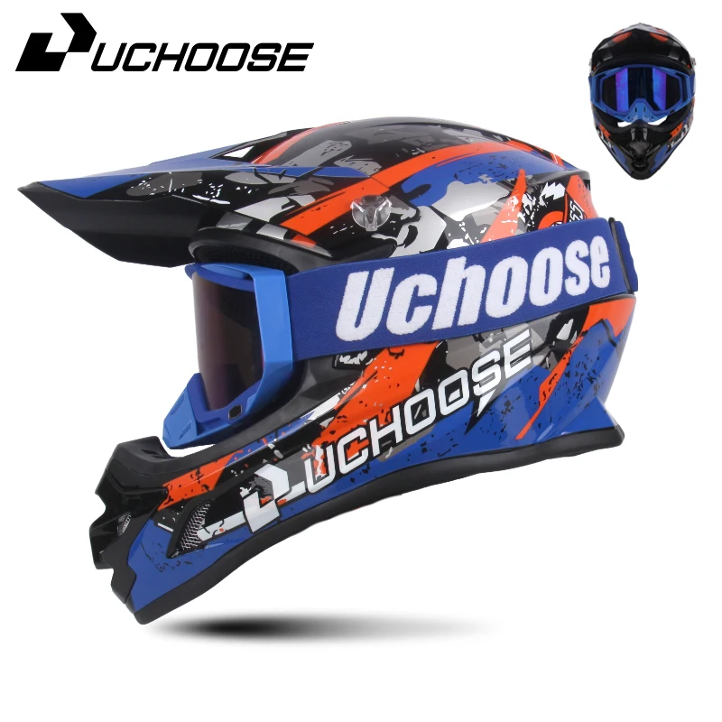 Cascos DOT para Adultos, Hombres y Mujeres, para Motocross, Kask, Cross, Downhill, Casco Todoterreno, Casco de Carreras, Casco Clásico de Motocicleta Enduro