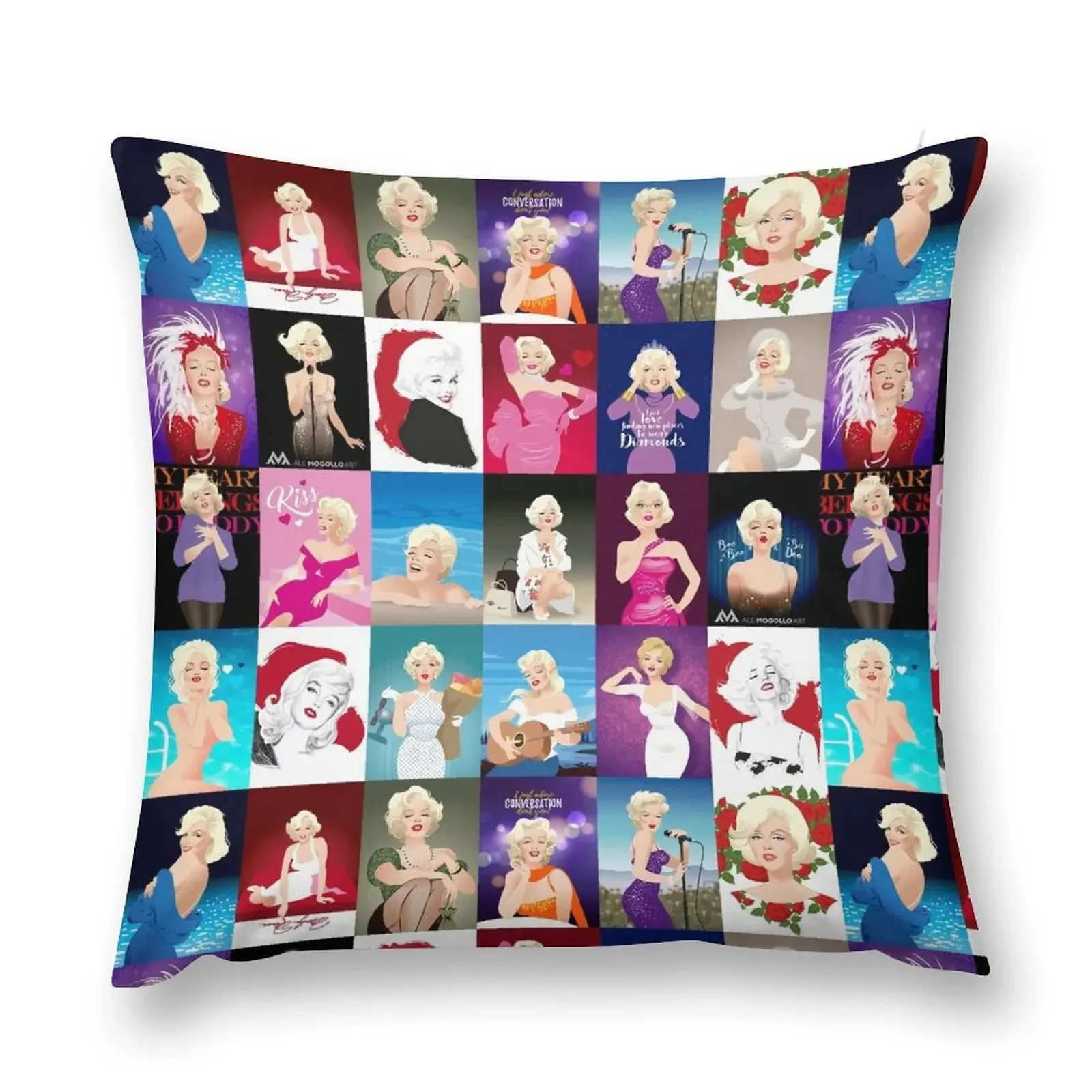 

MM Patchwork Throw Pillow christmas decorations for home 2025 Couch Cushions Christmas Pillow pillow