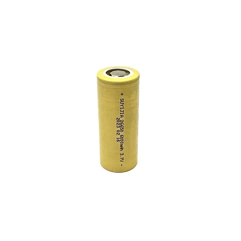 Original 26650 Battery 6000mAh True Capacity 3.7V Lithium-ion Rechargeable Batteries for LED Flashlight Torch Electric Tools