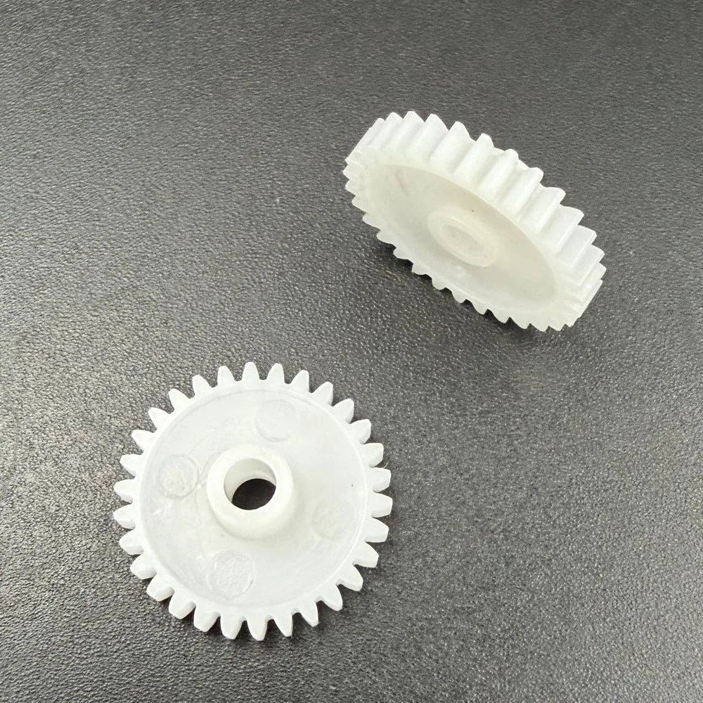 20Pcs/lot Modular 0.5 0.5M 30 Tooth 5.2MM 16mm Diameter 30T 303A Plastic Gear Disc Toy Accessories Bore Hole 3mm 2.95mm 3A Tight
