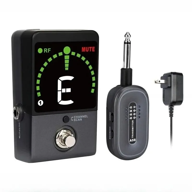 Wireless Guitar Transmitter Receiver System Instrument Audio Wireless Set for Electric Guitar Bass Keyboard Stage Use