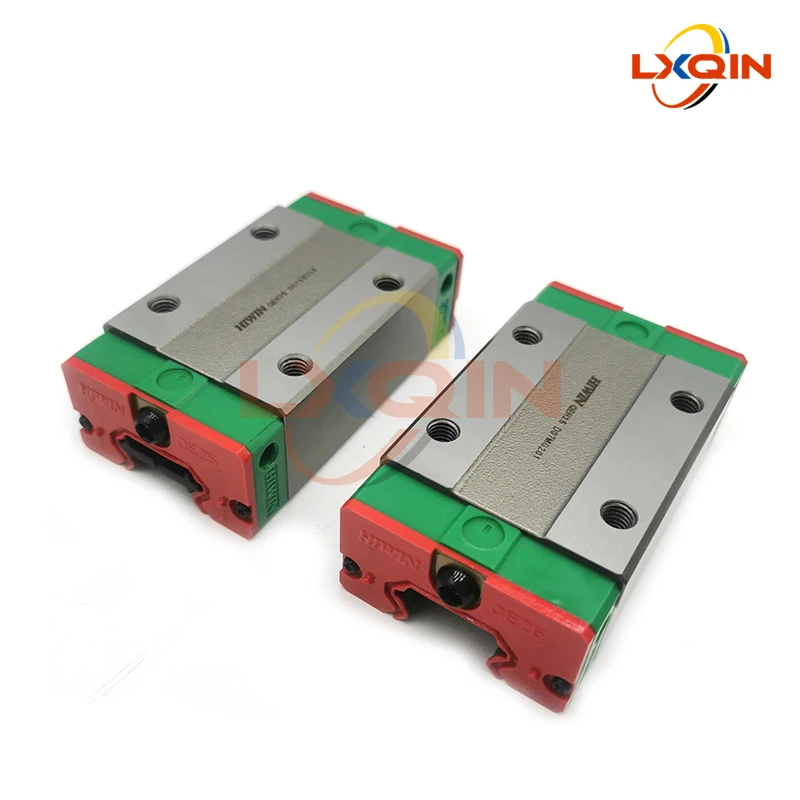 LXQIN HIWIN Linear Guide Slider Block QEH15CA QEH20CA QEH25CA for Large Format Printer Linear Rail CNC Printer Parts