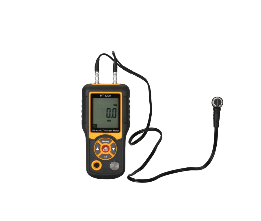 HTI HT-1200 Coating Ultrasonic Thickness Meter 2.2~225mm Range Ultrasonic Coating Gauge Sonigauge
