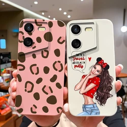 Cases For Tecno Pova 5 4G 5 Pro 5G Sweet Girls Pattern Cover For Tecno Pova 5 LH7n Models Pova 5Pro LH8n Models Silicone Funda