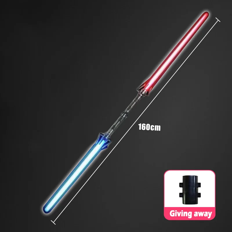 80cm Lightsaber RGB Laser Sword Light Sword Boy Toy Children's Sword Weapon Gift Jedi Knight Laser Sword for Kids Toy Gifts