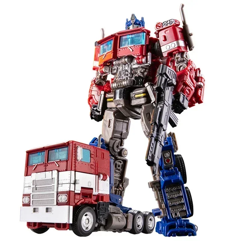 Transformation หุ่นยนต์ของเล่น Optimus Prime Star Commander รถโลหะผสมภาพยนตร์อะนิเมะ Action Figure เด็กการเปลี่ยนรูปเด็ก