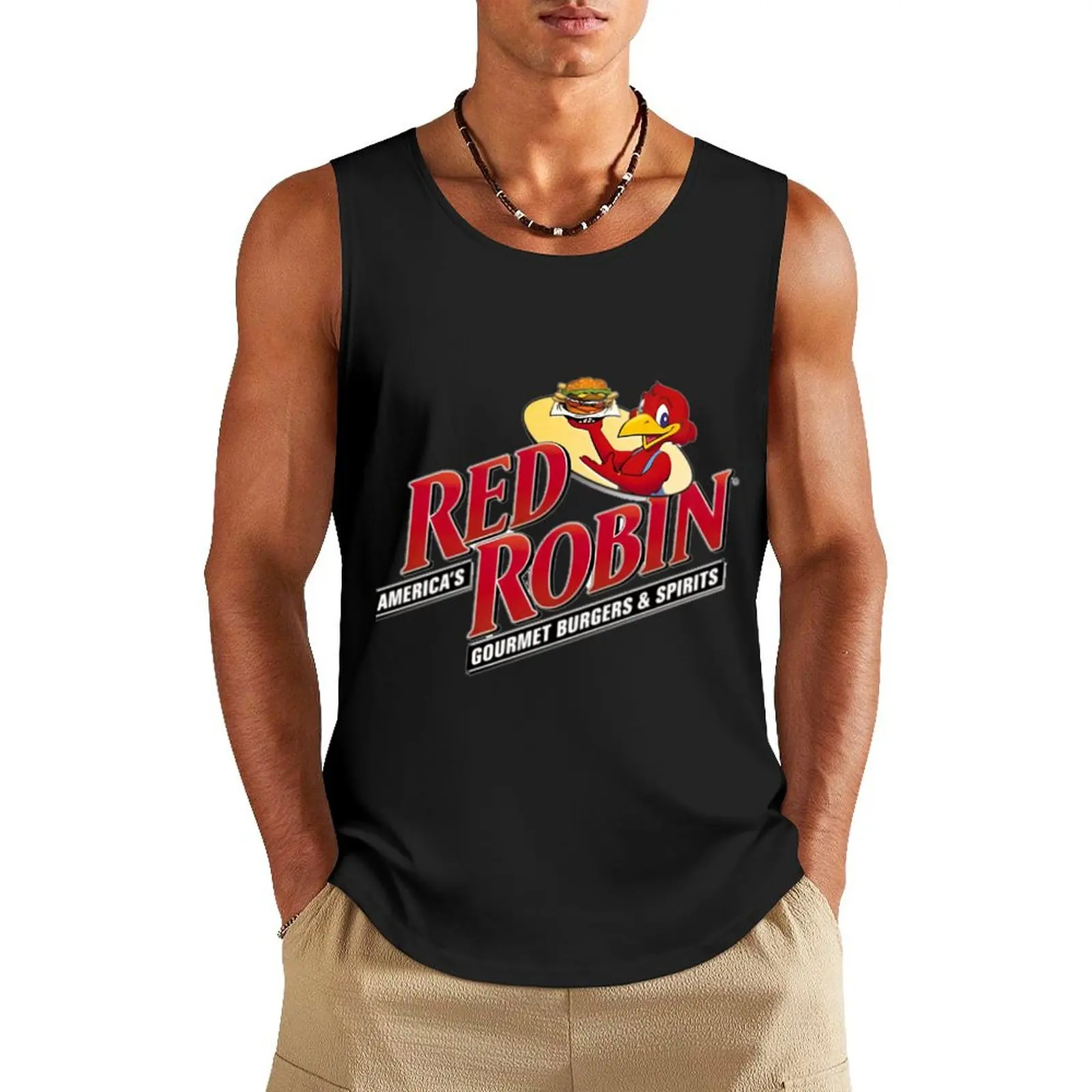 

red ro.bin Tank Top Sportswear for men Vests