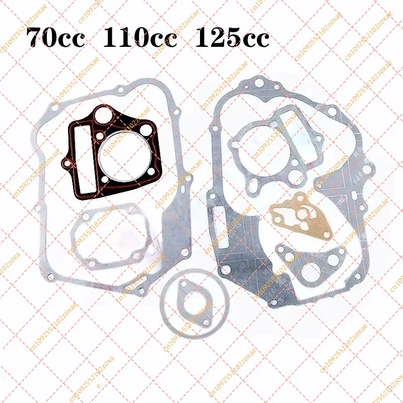LF New Engine Gasket Set Cylinder Piston Kit for 70 90 110 125cc Horizontal Motor Dirt Pit Bike ATV Go Kart Parts
