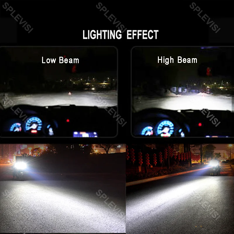 Afbeelding 5: 2X70W Witte Led Motorfiets Koplamp Voor Suzuki Gsxs 1000 2015 2016 2017 2018 2019 2020 2021 Suzuki gsxs 750 2015-2021