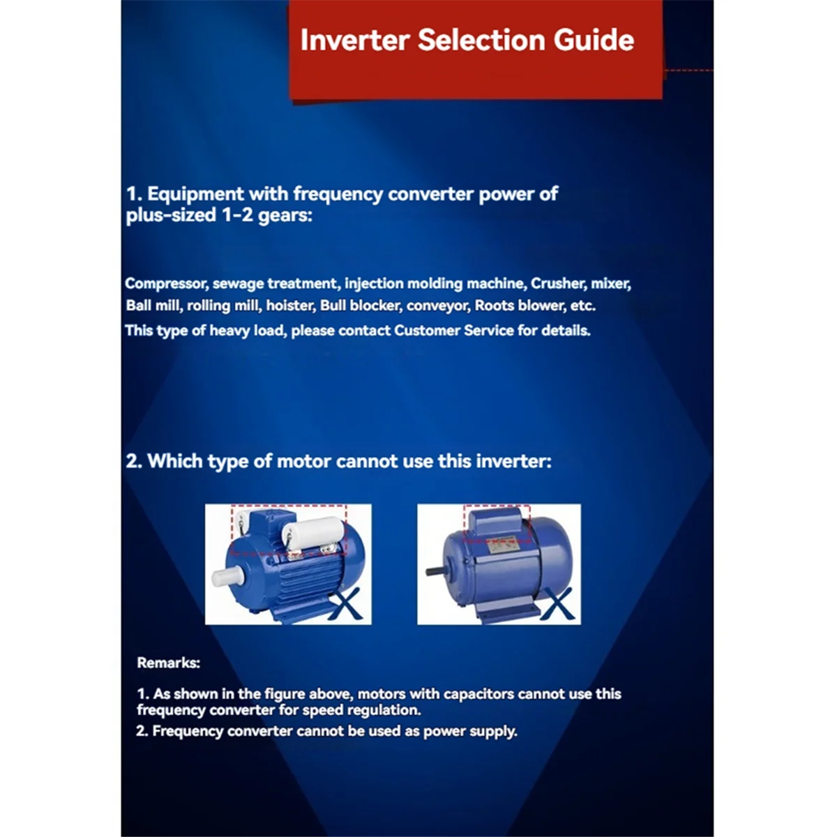

Simple-Design Variable Frequency Drive Converter Vector Motor Speed Controller