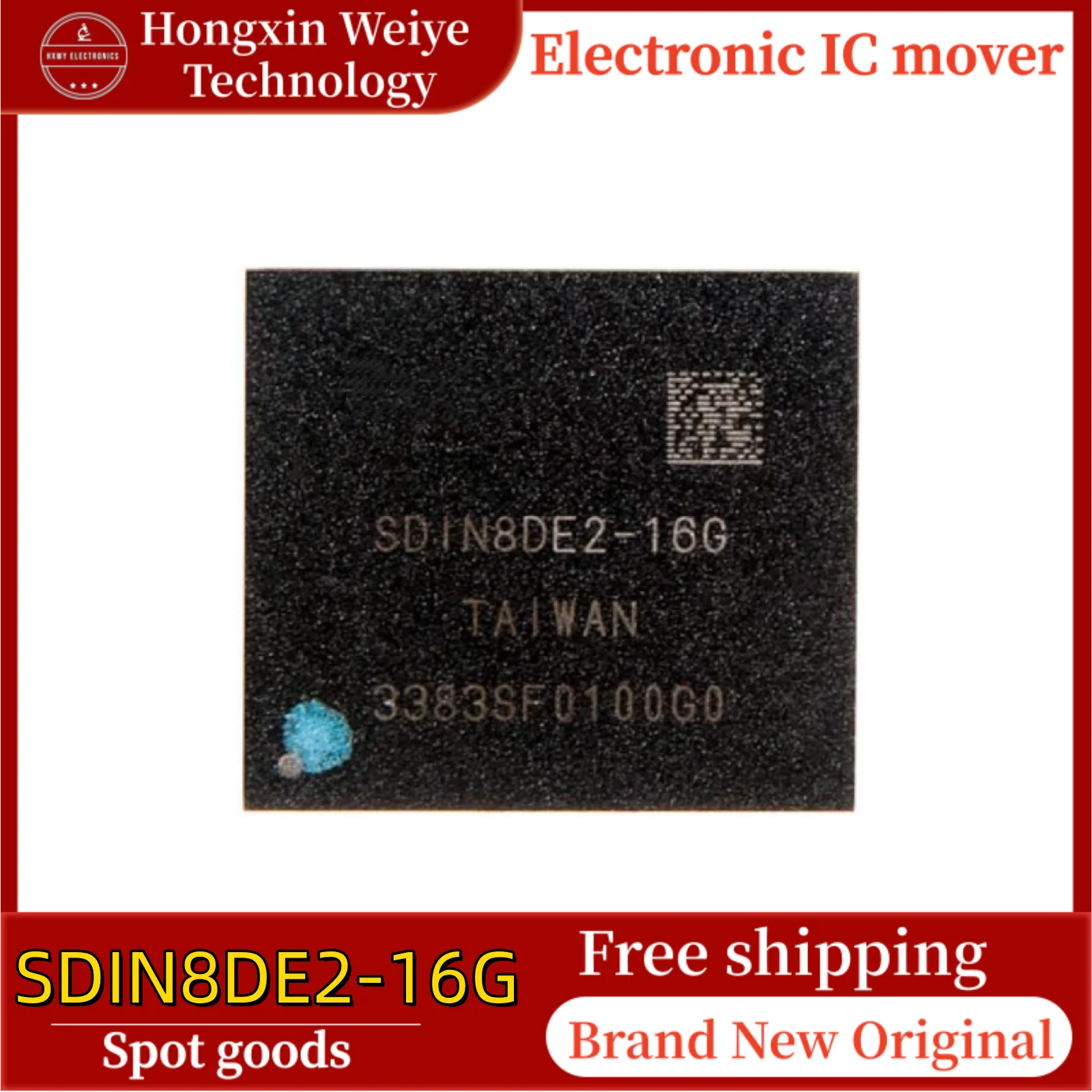 

1/5/10 pcs SDIN8DE2-16G BGA153 EMMC memory IC brand new in stock free shipping