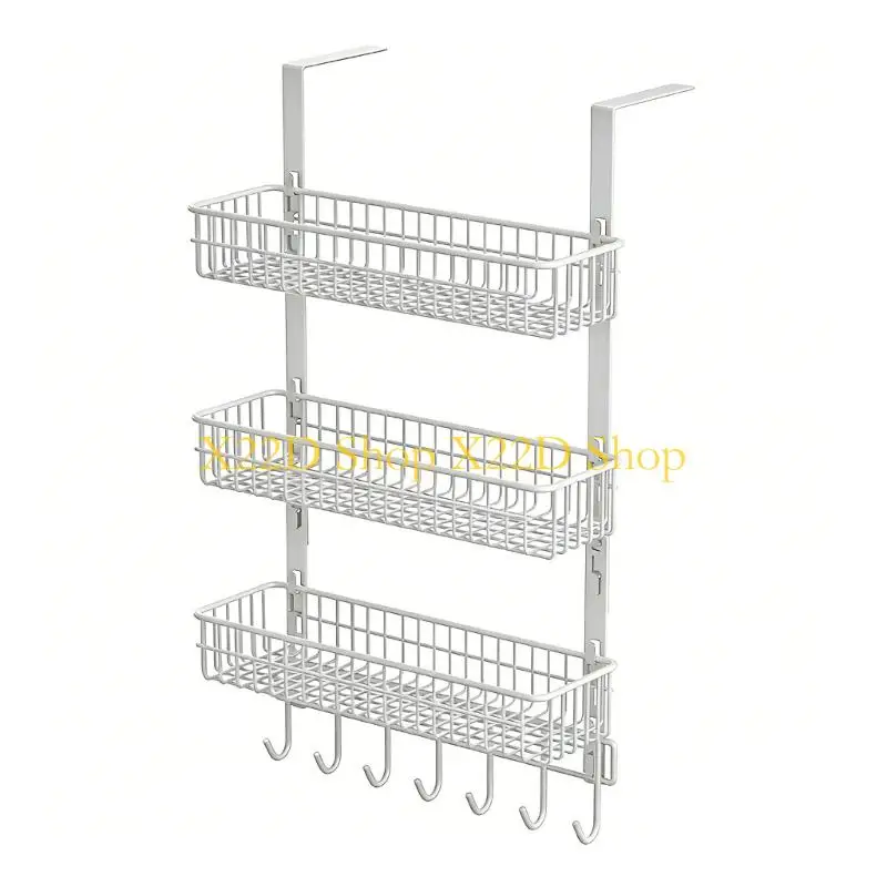 X22D Three Level Side Mount Storage Shelf For Food Room System Black Or White