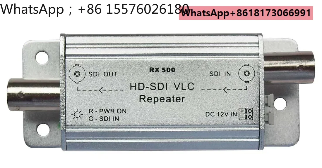 Convert High-definition Signal Amplification, Division, Repeater/monitoring Video Extension TX-RX.500M To Enhance Clarity, 1pcs
