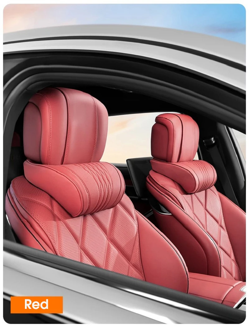 TazerApex Auto-Kopfstütze Universelles Reisekissen 3D Nackenkissen Nackenschutz Weiches Flauschiges Komfortables Nackenkissen Auto-Zubehör – Detail 11
