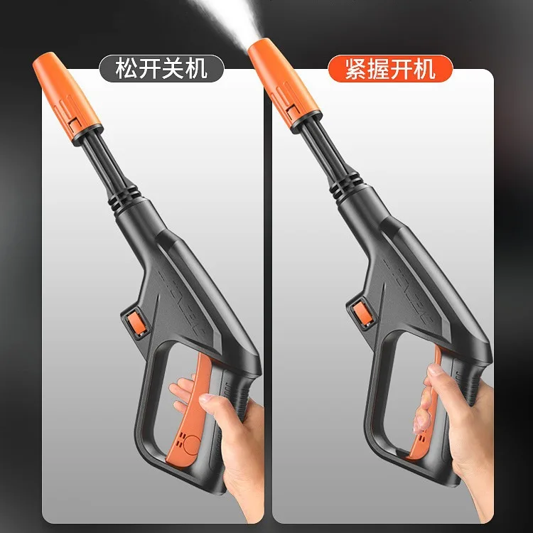 2025 Lavatrice per auto wireless - pistola ad acqua ad alta pressione portatile e ricaricabile - pompa a batteria al litio - pulizia