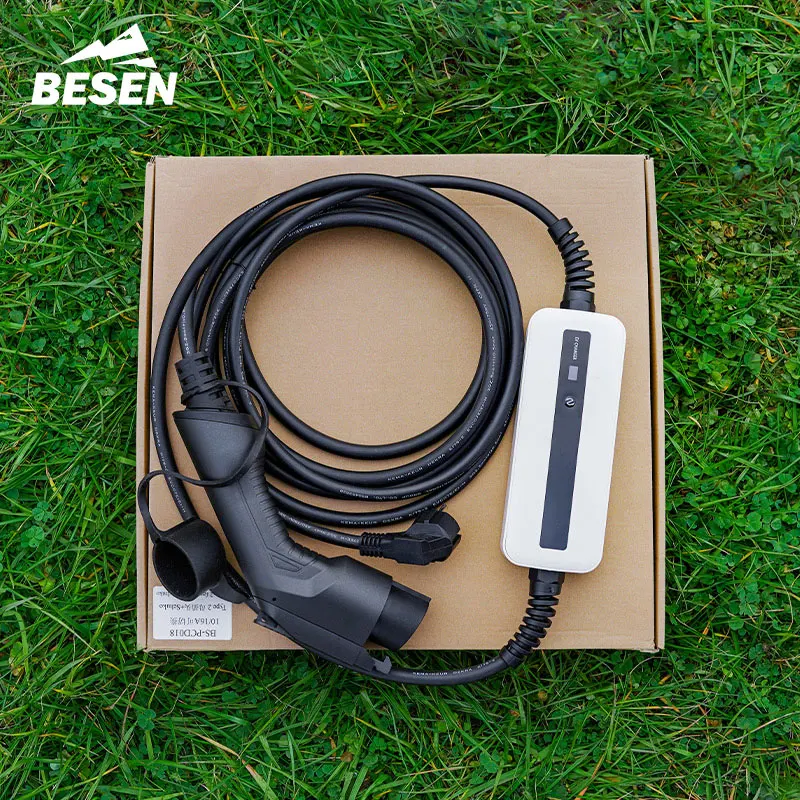BESEN EASY CARRY IP66 IK10 3.6kW 16A On The GO EV شاحن محمول لتاجر شحن السيارات الكهربائية #5