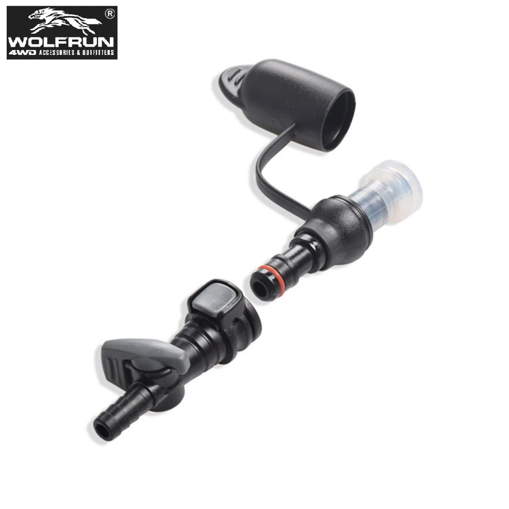 

9mm Bite Valve Replacement Adjustable Switch Cover Hydration Bladder Mouthpiece for Sports Cycling Water Bag Camping Equipment