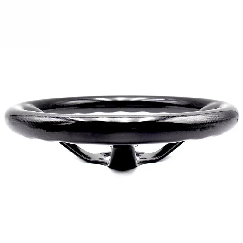 Suitable for multi-model carbon fiber car steering wheel modification accessories universal
