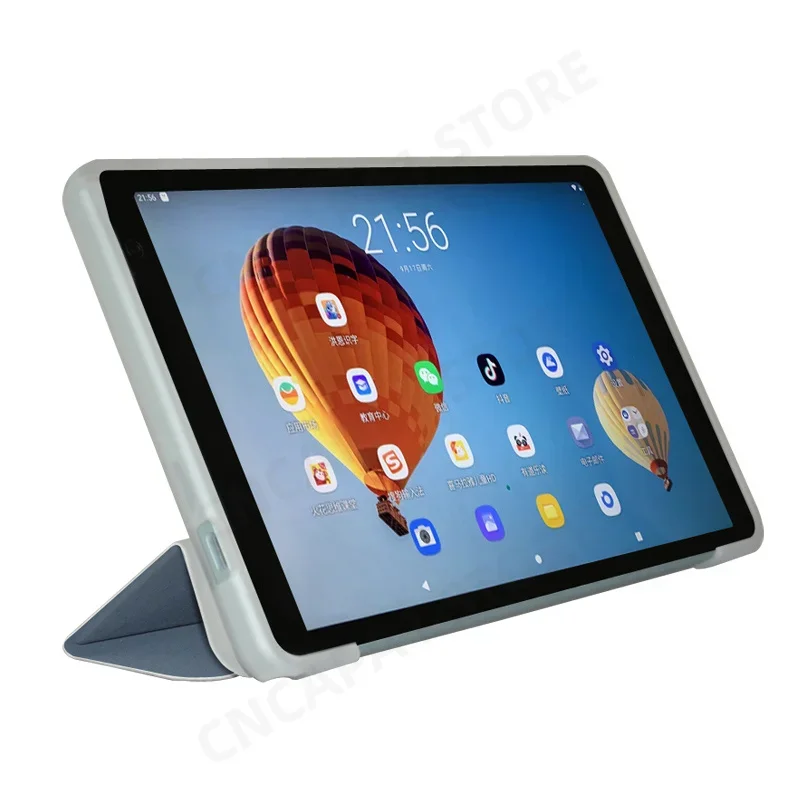 Teclast p85t用スリムタブレットケース,折りたたみ式PUレザースタンド,マットtpuバックシェル,2023, 8インチ