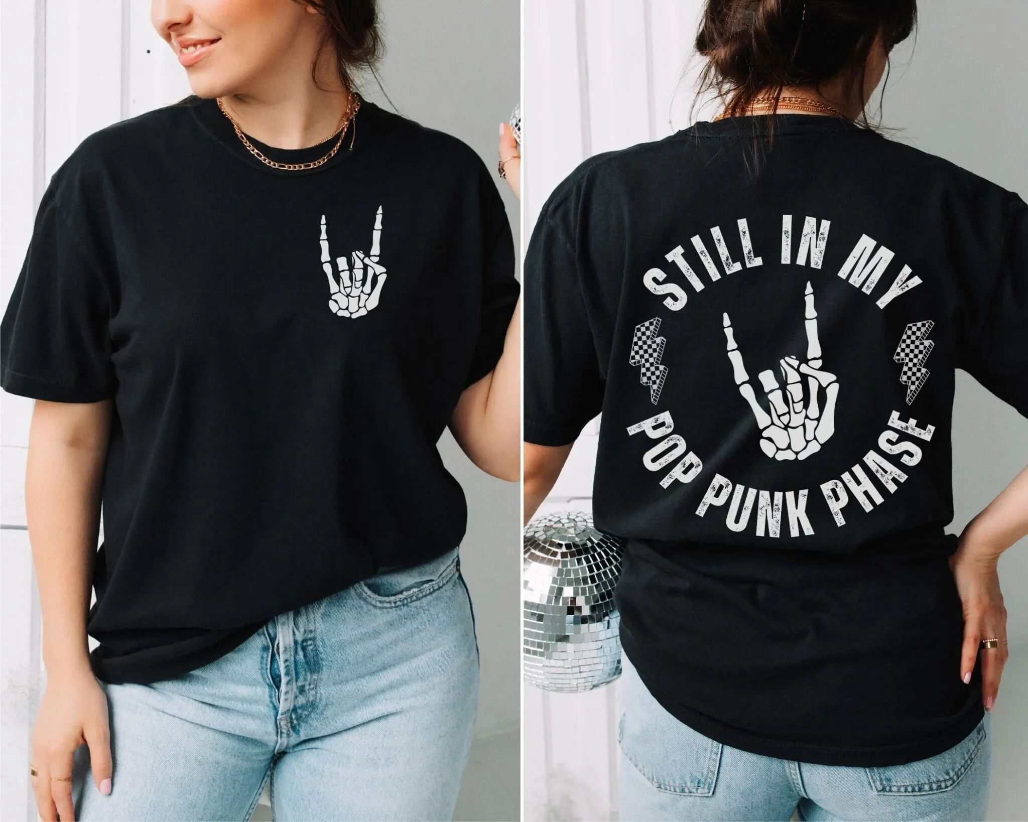 Pop Punk T Shirt Elder Emo Rock Nite Still In My Phase It Wasnt A Scene