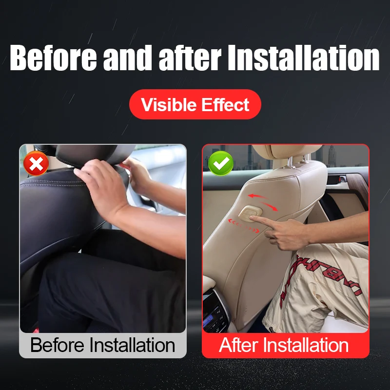 For Toyota Land Cruiser Prado 150 200 Co-Pilot Seat Add Adjustable Button Wireless Link Lc150 LC200 Power Seat Boss Button