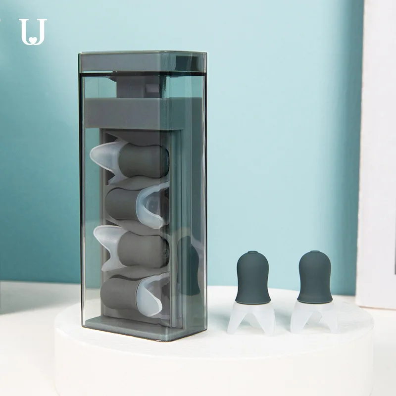 سدادات أذن عازلة للصوت من Xiaomi كتم الصوت احترافية للحد من الضوضاء خفيفة من السيليكون الناعم سدادات أذن من رغوة النوم Youpin Jordan & Judy