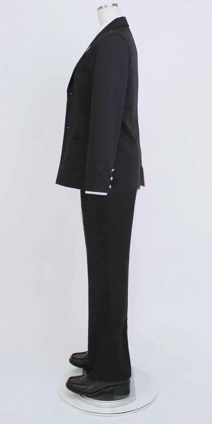 Nuovo Danganronpa Anime Cosplay Togami Byakuya Costume Cos uomo uniforme Cosplay Costume cappotto + camicia + pantaloni Halloween cosplay