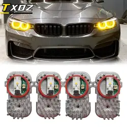 Yellow Angel Eyes for BMW E92 E93 LCI F25 F80 F32 F33 F36 F83 F82 F06 Xenon Headlight LED Insert Diode Module