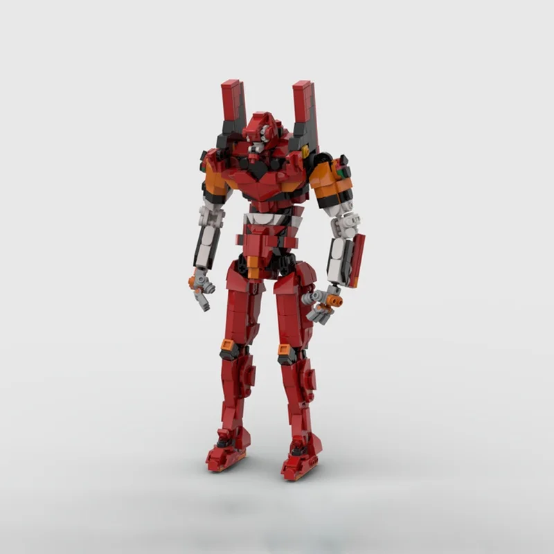 862 قطعة MOC إيفا وحدة قاعدة البيانات مجموعات نموذج اللبنات العمارة تجميع هدية الكريسماس فكرة لعبة الطوب عيد ميلاد الاطفال #5