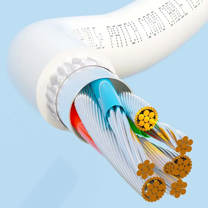 FT كابل إيثرنت Cat 5e 6 كابل إيثرنت 20 متر شقة Cat5 Lan كابل RJ45 شبكة التصحيح ل PS PC مودم راوتر التخليص Rj45