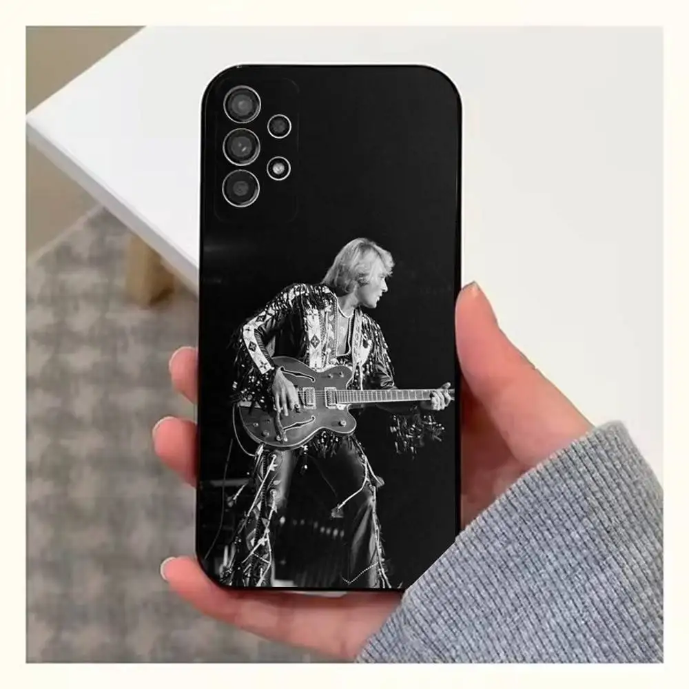 J-Johnny H-Hallyday Singer Phone Case For Samsung S25,S24,S23,S22,S20,S21,S10,Ultra,Plus,Lite,FE,Soft Silicone Black Cover - Image 3