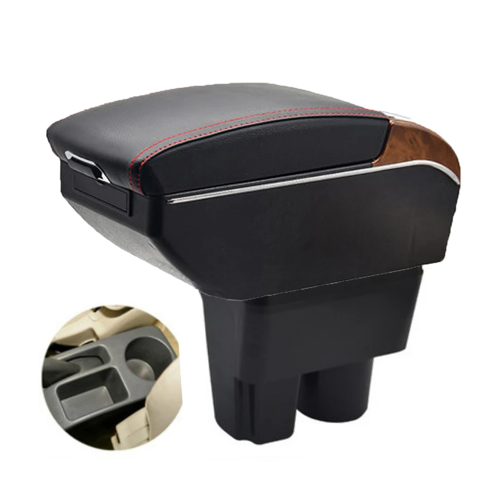 

Для Suzuki Liana A6 подлокотник, детали для модернизации, центральная консоль, специальное пространство для хранения, автомобильный подлокотник с USB