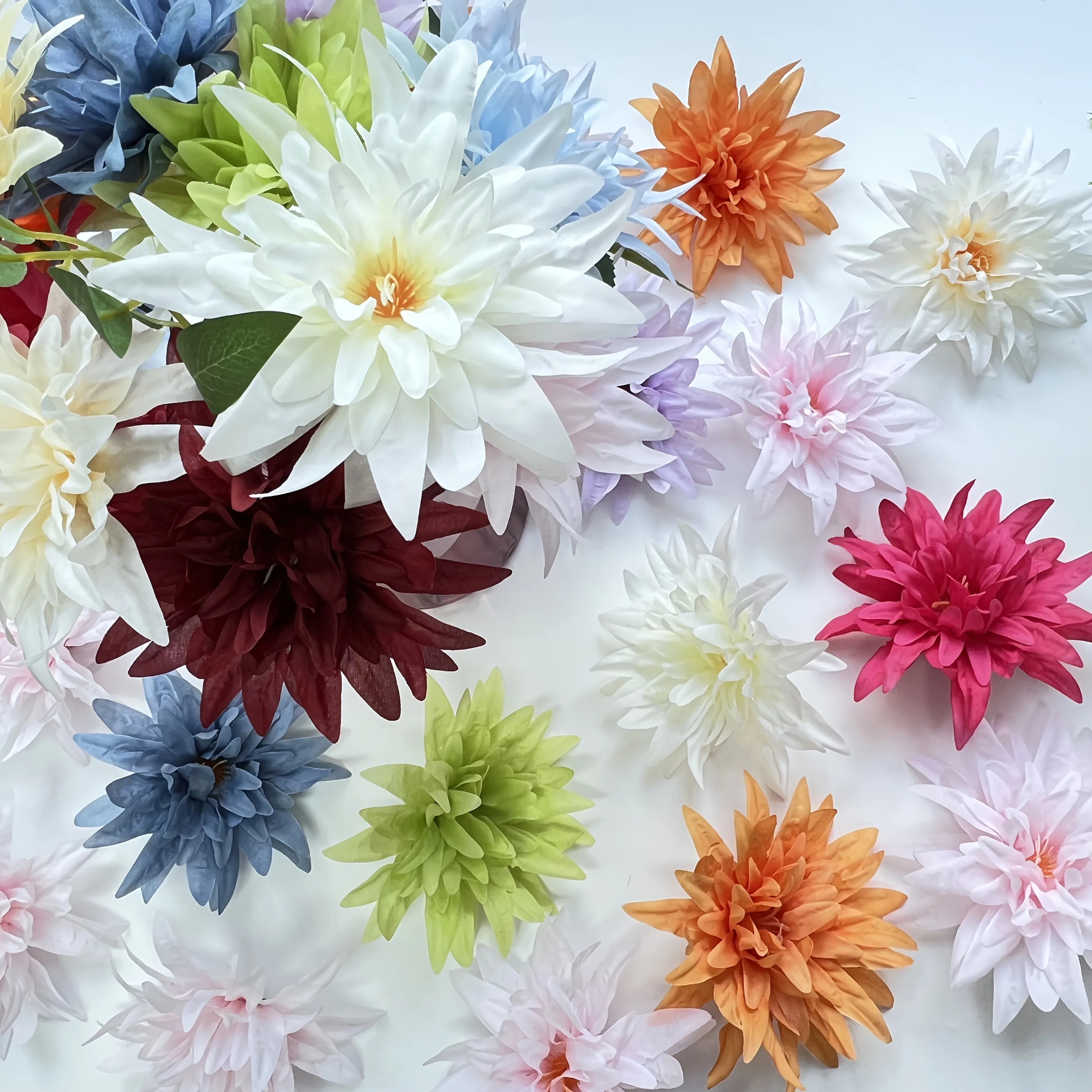5/10 Stück künstliche Blumenköpfe, 11 cm, künstliche Blumen für Heimdekoration, Partyzubehör, Hochzeit, Hochzeit, Dekoration, DIY-Geschenke, Zubehör – Detail 5