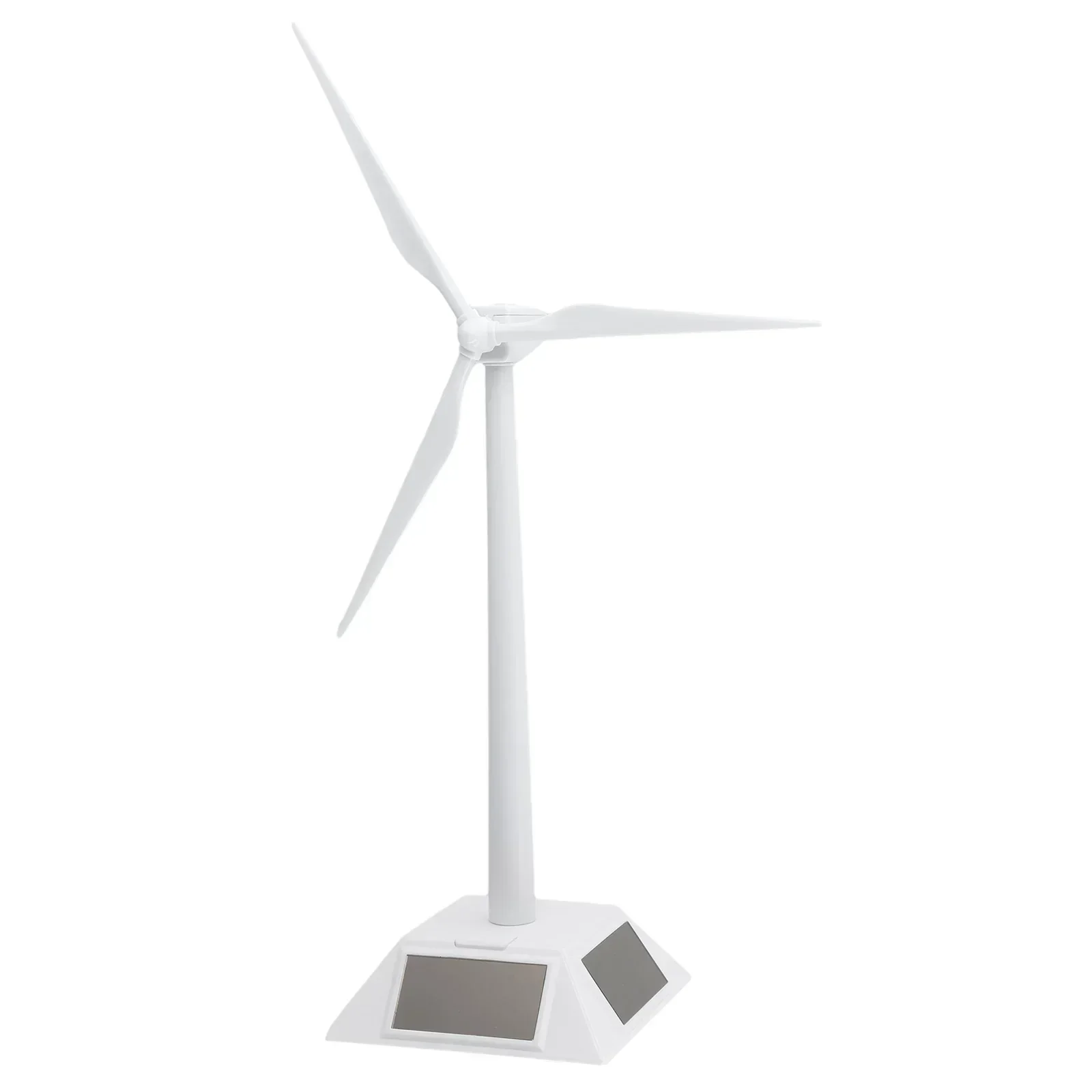 Solar Wind Generator Model Gift Exhibition Stand Windmill Educational Assembly Kit Desktop Decoration  Solar Powered Supplies