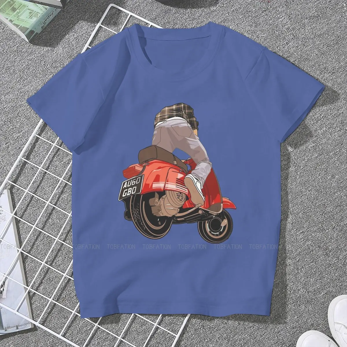 Vespa Popular Transportation Tools Original TShirts Essential Printing Personalize 4XL 5XL Woman's T Shirt New Trend Tops