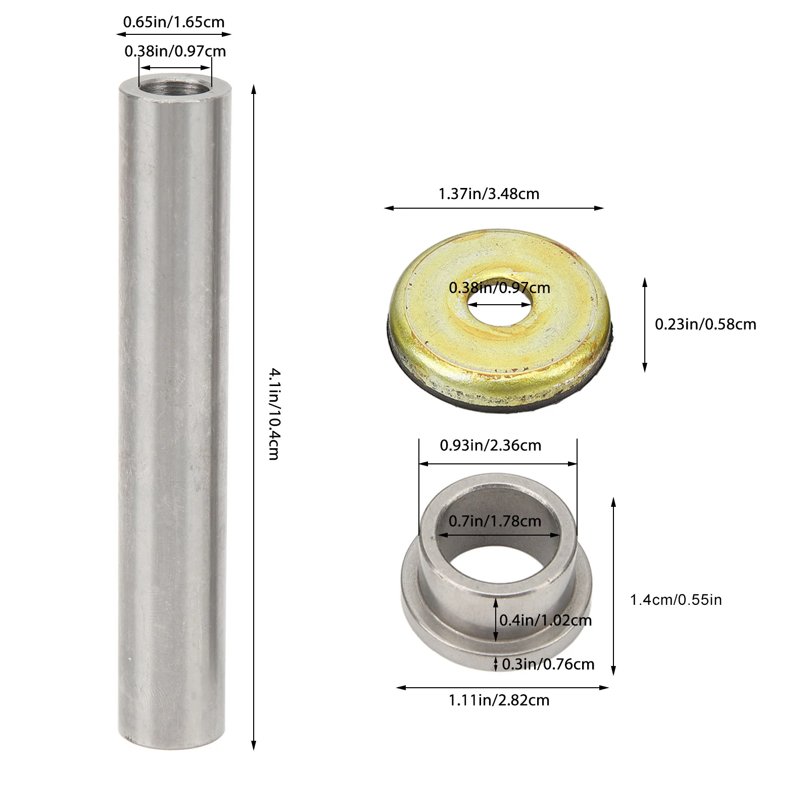 طقم جلبة دبوس الملك 90381‐17067‐00 طقم مفصل التعليق لمحرك G22 G29 2 2003 UP عربات الغولف الكهربائية بالغاز