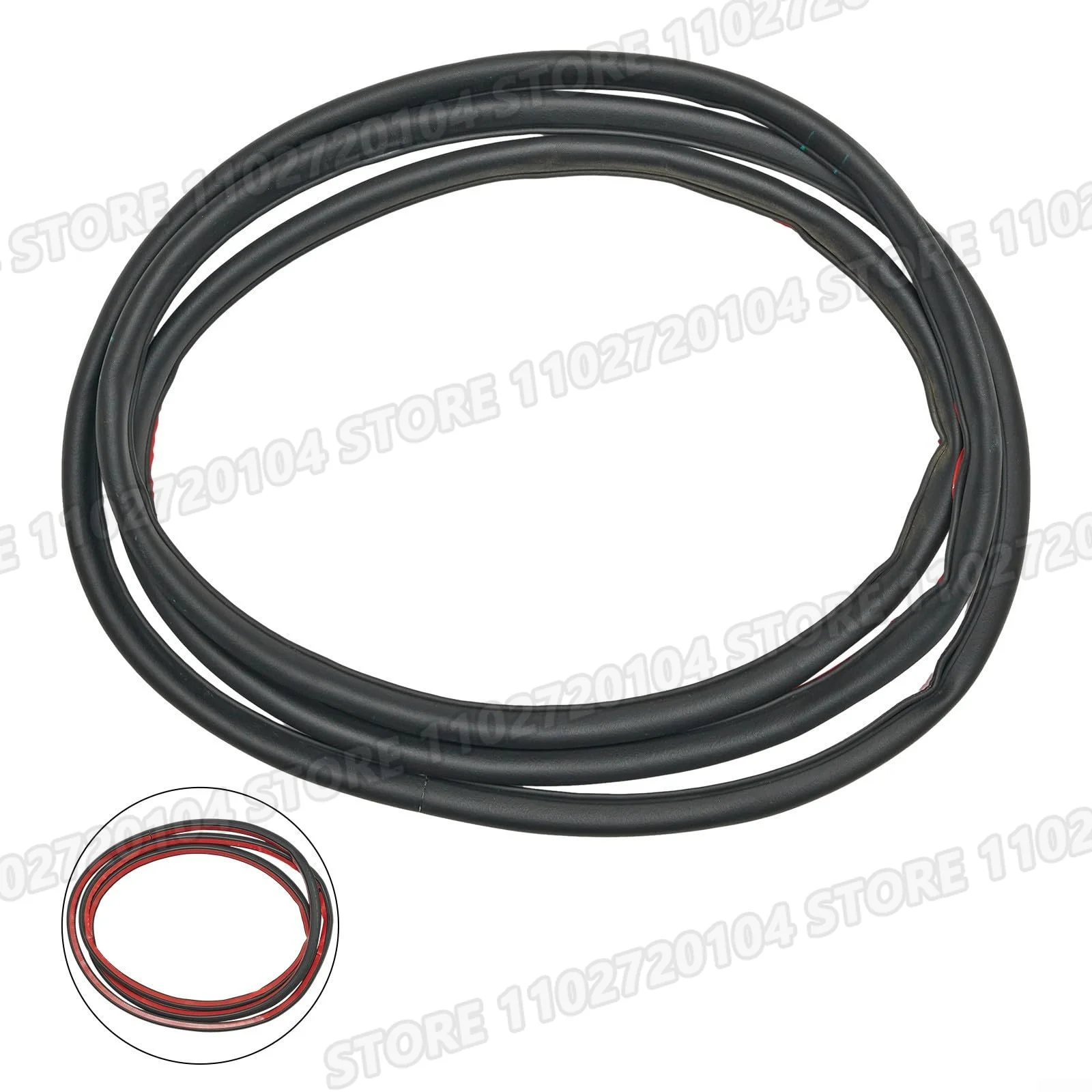 for 2010-2017 BMW 528i 528iX 535d Door Rubber Seal Strip Soundproof Sealing 51767182269 51767182287 51727278503 51727278506