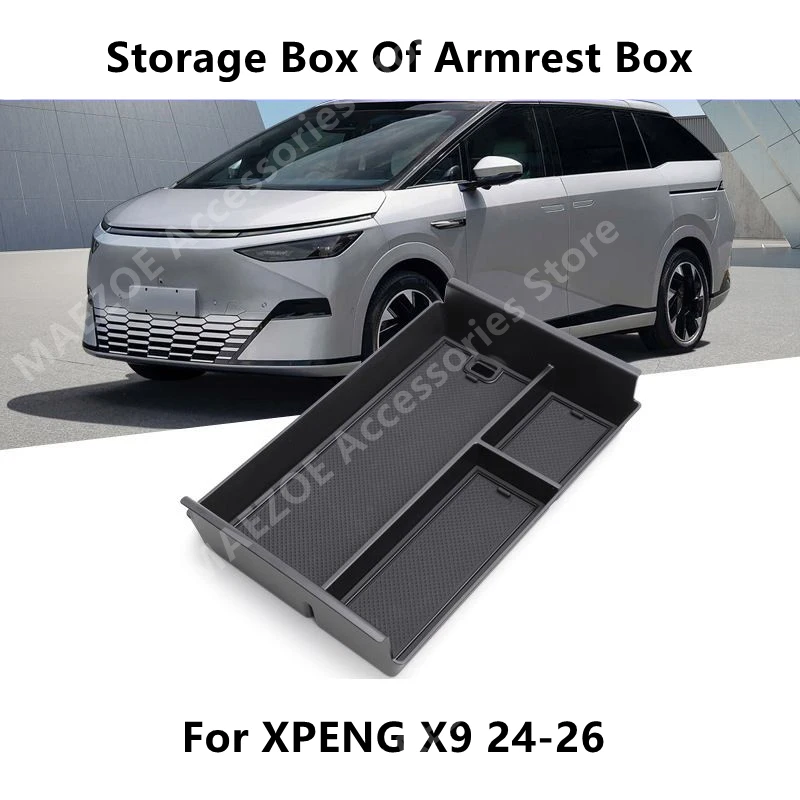 

Для XPENG X9 24-26: Органайзер для подлокотника, аксессуары для защиты и модификации интерьера автомобиля