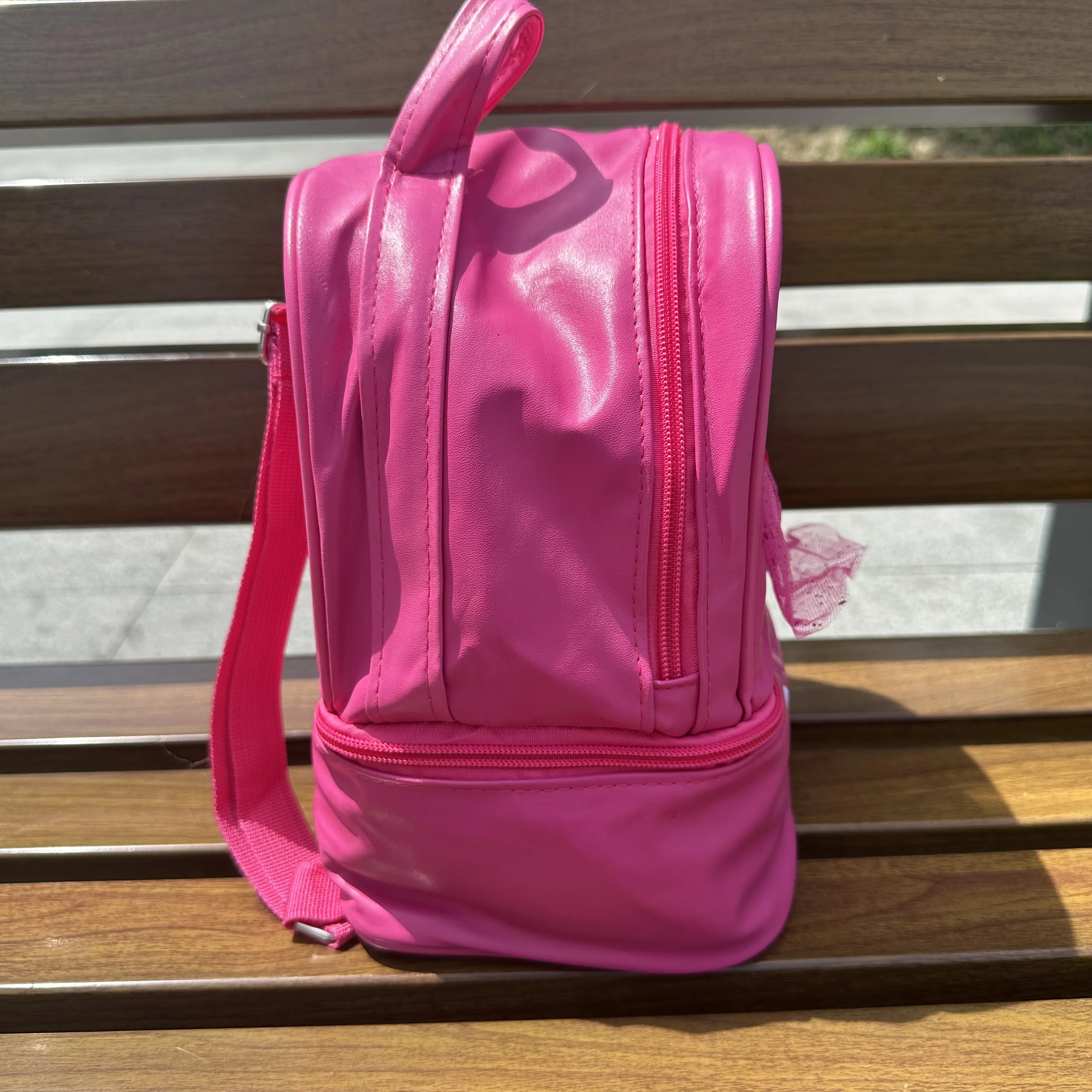 Saco Dança Latina com Nome Personalizado para Meninas, Saco de Armazenamento de Classe de Balé Infantil Exclusivo, Mochilas Princesa Renda