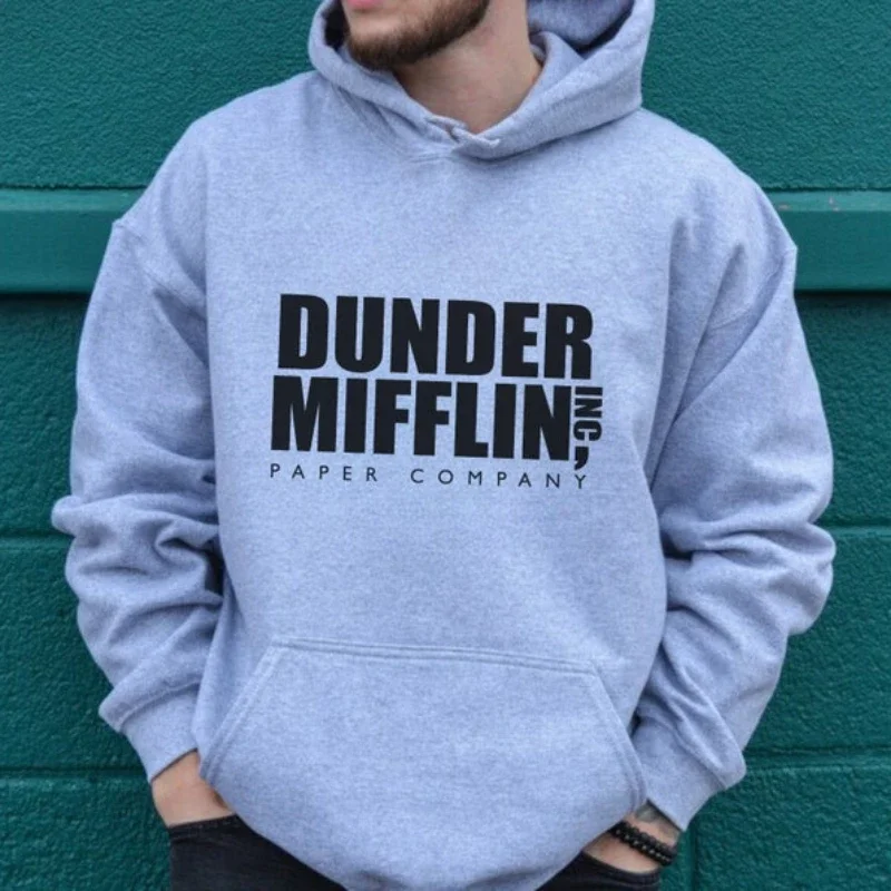 Dunder Mifflin Sweater The Office Sweatshirt Fans of Office Michael Scott Hoodie Dwight Schrute Paper Company Funny Gift Hoody