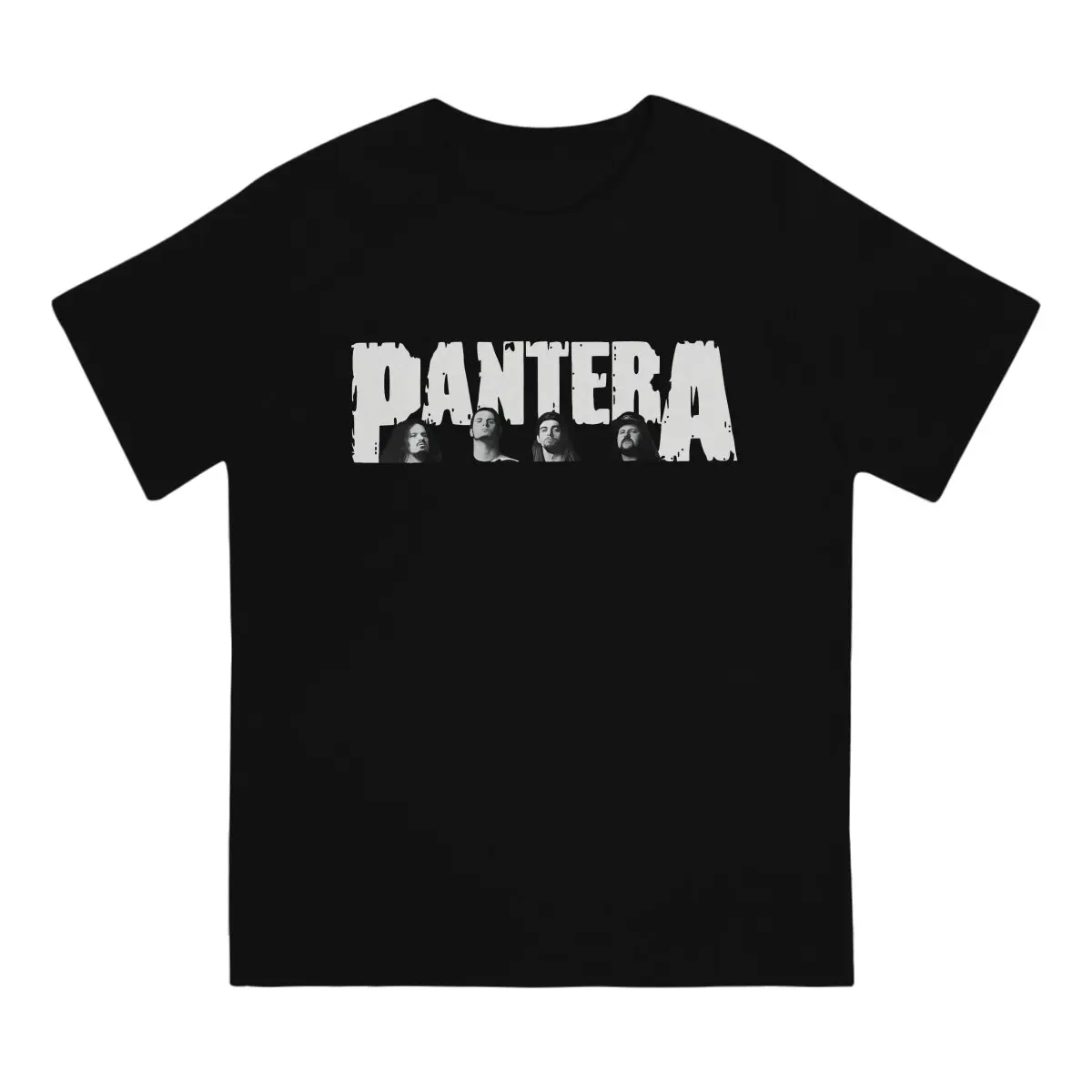 Pantera Casual Polyester TShirt Heavy Metal Style Tops Comfortable T Shirt Male Tee