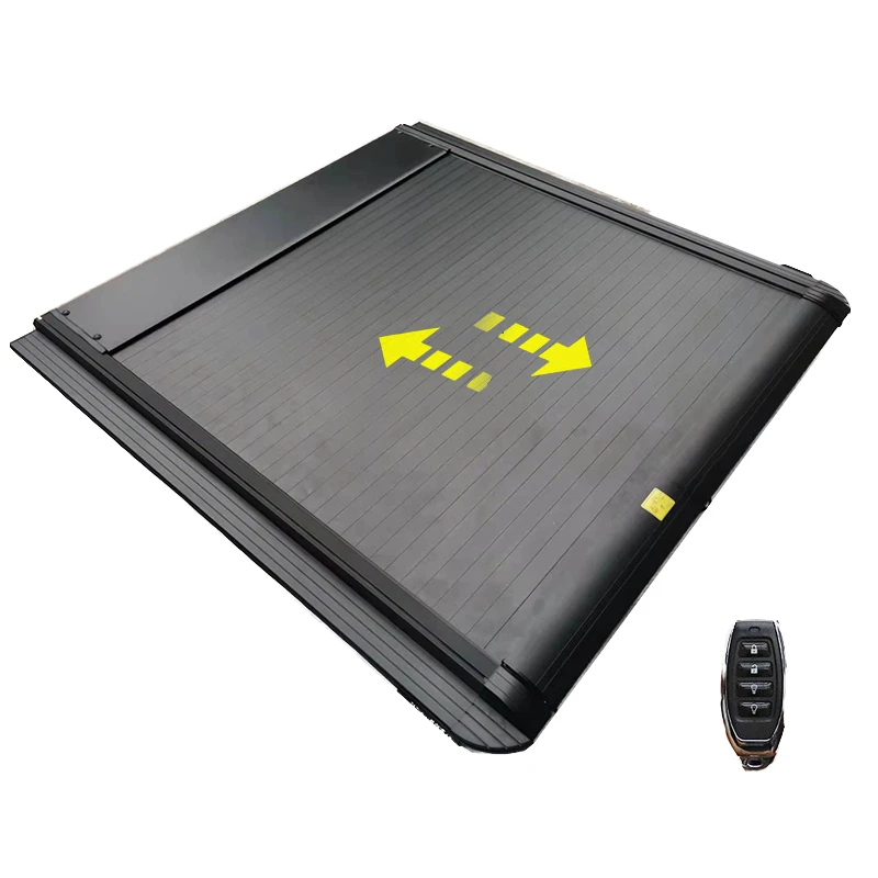 High Quality EV Truck Tonneau Cover Automatic Roller Retractle Soft Bed Roll-Up Operated Pickup Ram