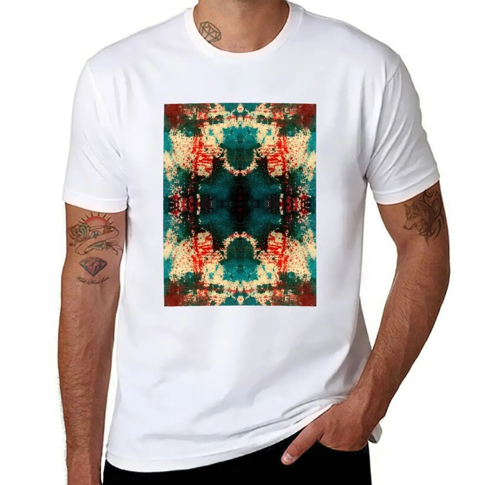 

Abstract T-Shirt man t shirts graphic t shirts cotton 100% T-Shirt