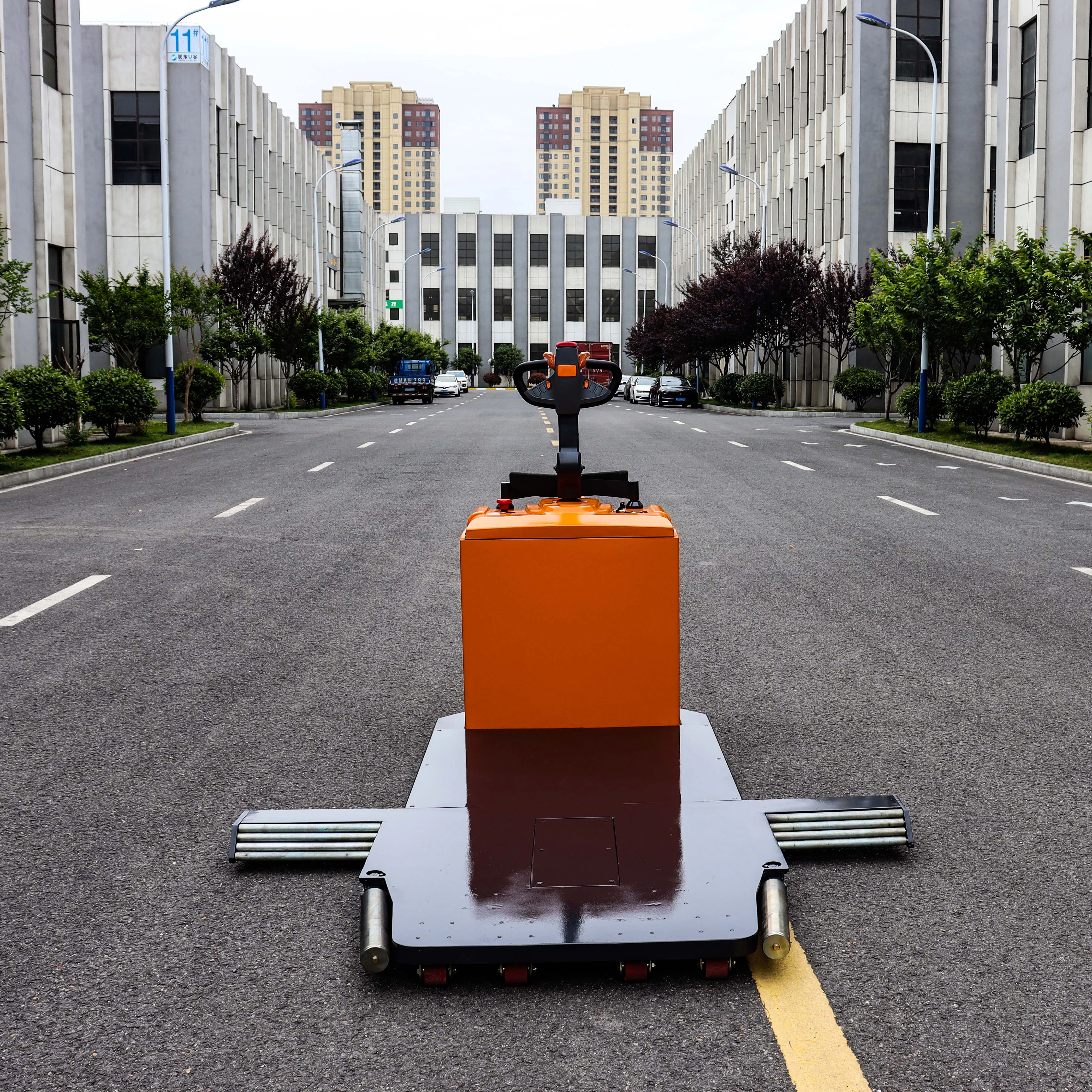 2000kg electro-hydraulic car lift car mover for parking lot