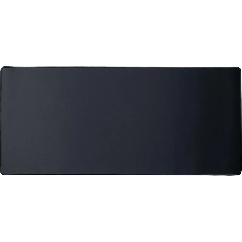 Extended Large Gaming & Office Mouse Pad, 35.4"  15.7", Soft Surface, Non-Slip Base, Anti-Fray Edges  Black
