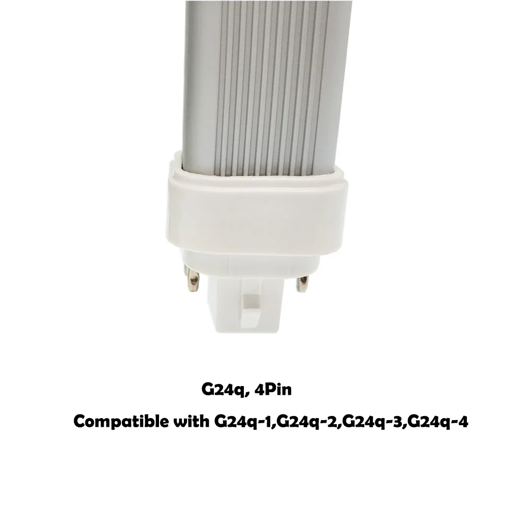 4pin G24Q 9W LED Horizontal PL light lamp G24q-1 G24q-3 PLC-18W PLC26W CFL replacement CE RoHS 85-300V Plug bulb light