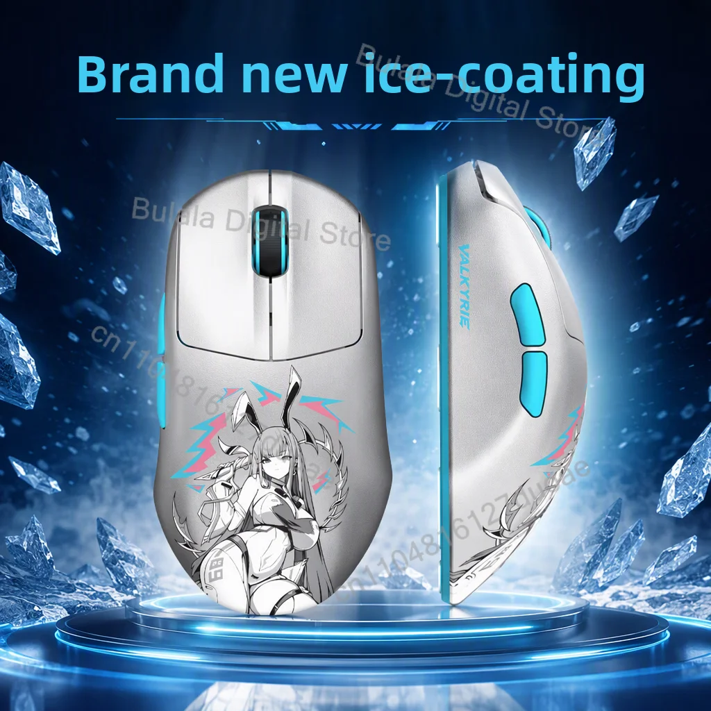 VALKYRIE VK M5 Max THOR PAW3955 Sensor Mouse Tri-mode Right-handed Ergonomics Design Wireless Game Mouse for E-sports